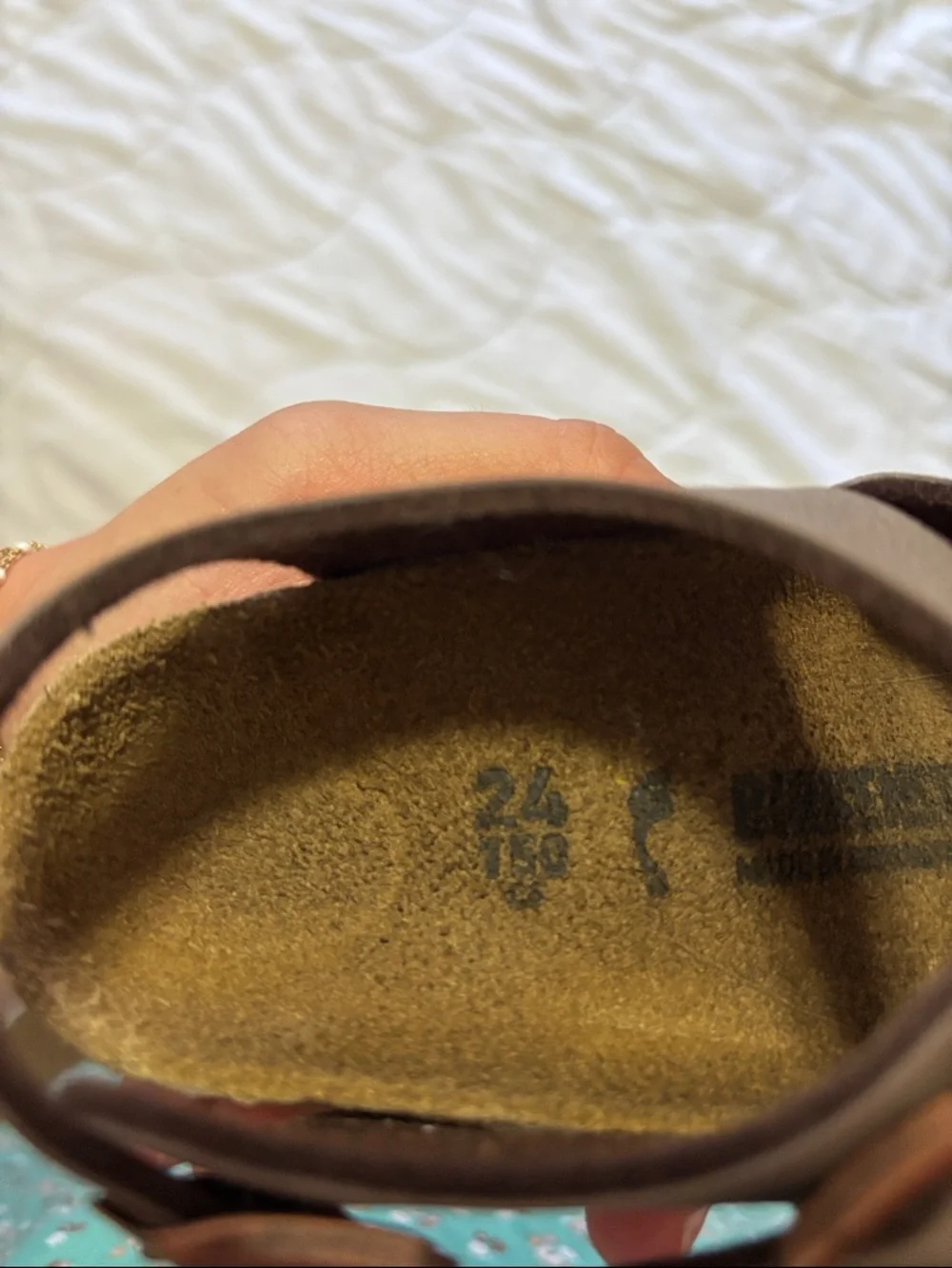 Birkenstock Kids Brown Two-Buckle Cork Sandals